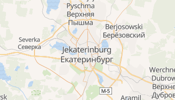 Online-Karte von Jekaterinburg