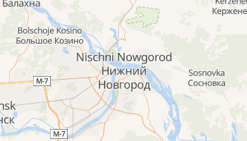 Online-Karte von Nischni Nowgorod