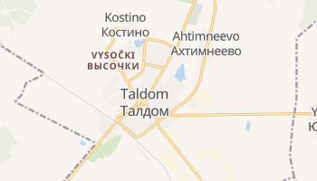 Online-Karte von Taldom