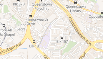 Online-Karte von Queenstown
