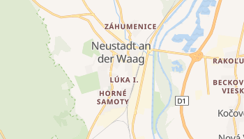 Online-Karte von Nové Mesto nad Váhom