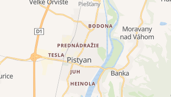 Online-Karte von Piešťany