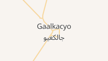 Online-Karte von Gaalkacyo