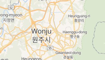 Online-Karte von Wonju