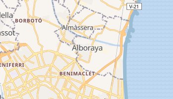 Online-Karte von Alboraya