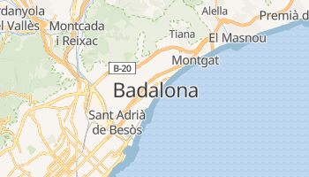 Online-Karte von Badalona