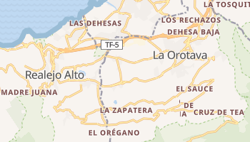 Online-Karte von Puerto de la Cruz