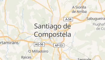 Online-Karte von Santiago de Compostela