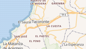 Online-Karte von Tacoronte