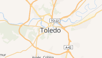 Online-Karte von Toledo