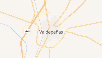 Online-Karte von Valdepeñas