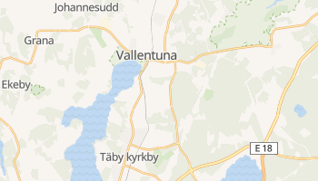 Online-Karte von Vallentuna