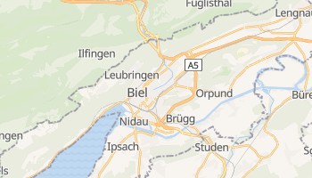 Online-Karte von Biel/Bienne