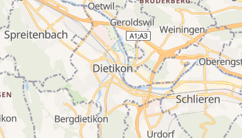 Online-Karte von Dietikon