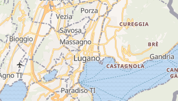 Online-Karte von Lugano