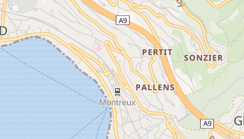 Online-Karte von Montreux