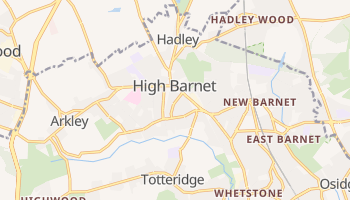 Online-Karte von London Borough of Barnet