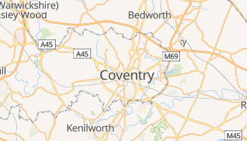 Online-Karte von Coventry