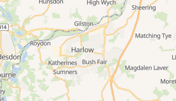 Online-Karte von Harlow