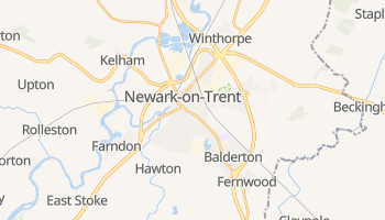 Online-Karte von Newark