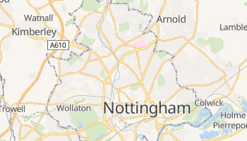 Online-Karte von Nottingham