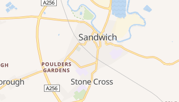 Online-Karte von Sandwich