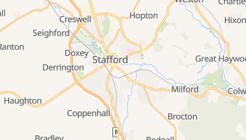 Online-Karte von Stafford