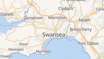 Online-Karte von Swansea