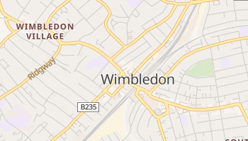 Online-Karte von Wimbledon