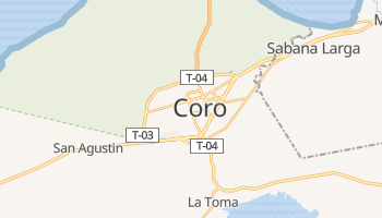 Online-Karte von Coro
