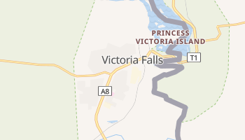 Online-Karte von Victoria Falls