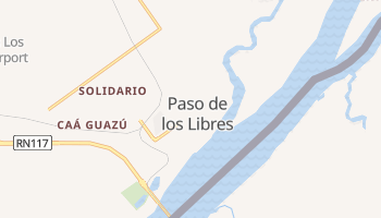 Paso De Los Libres online map