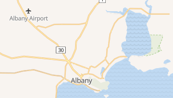 Albany online kort