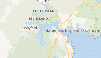 Batemans Bay online kort