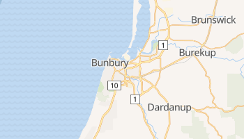 Bunbury online map