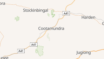 Cootamundra online map