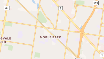 Noble Park online map