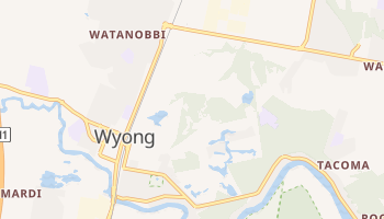 Wyong online map