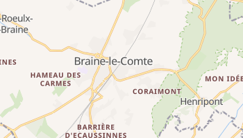 Braine-le-Comte online kort