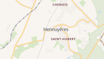 Hennuyeres online map