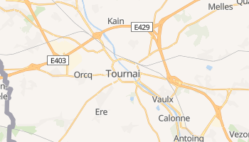 Tournai online map