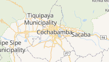Cochabamba online kort