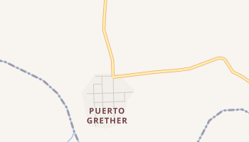 Puerto Grether online kort