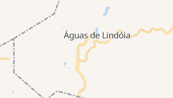 Aguas De Lindoia online map