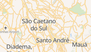 Sao Caetano Do Sul online map
