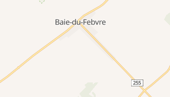 Baie Du Febvre online kort