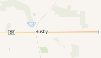 Busby online map