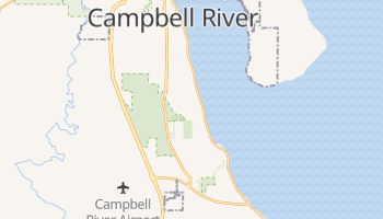 Campbell River online kort