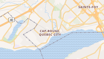Cap-Rouge online map