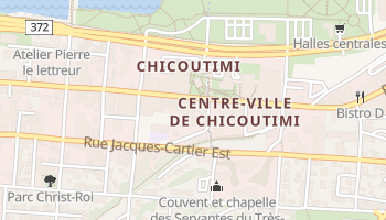 Chicoutimi online map